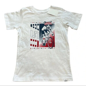 Kid Dangerous White Raccoon USA Tshirt S M XL